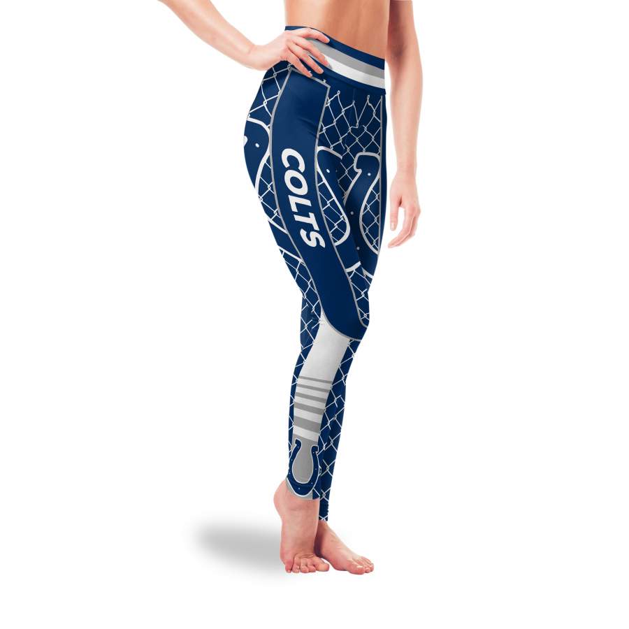 Cool Single Small Line Circle Stylish Fashion Indianapolis Colts Leggings