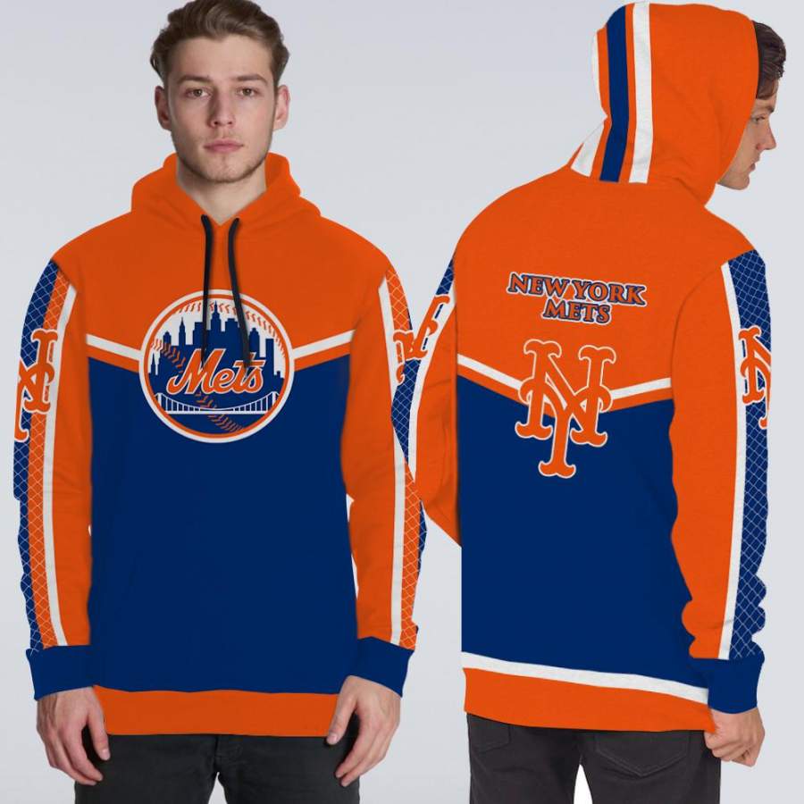 Fashion Gorgeous Fitting New York Mets Hoodie