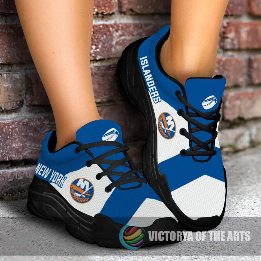 Colorful Logo New York Islanders Chunky Sneakers