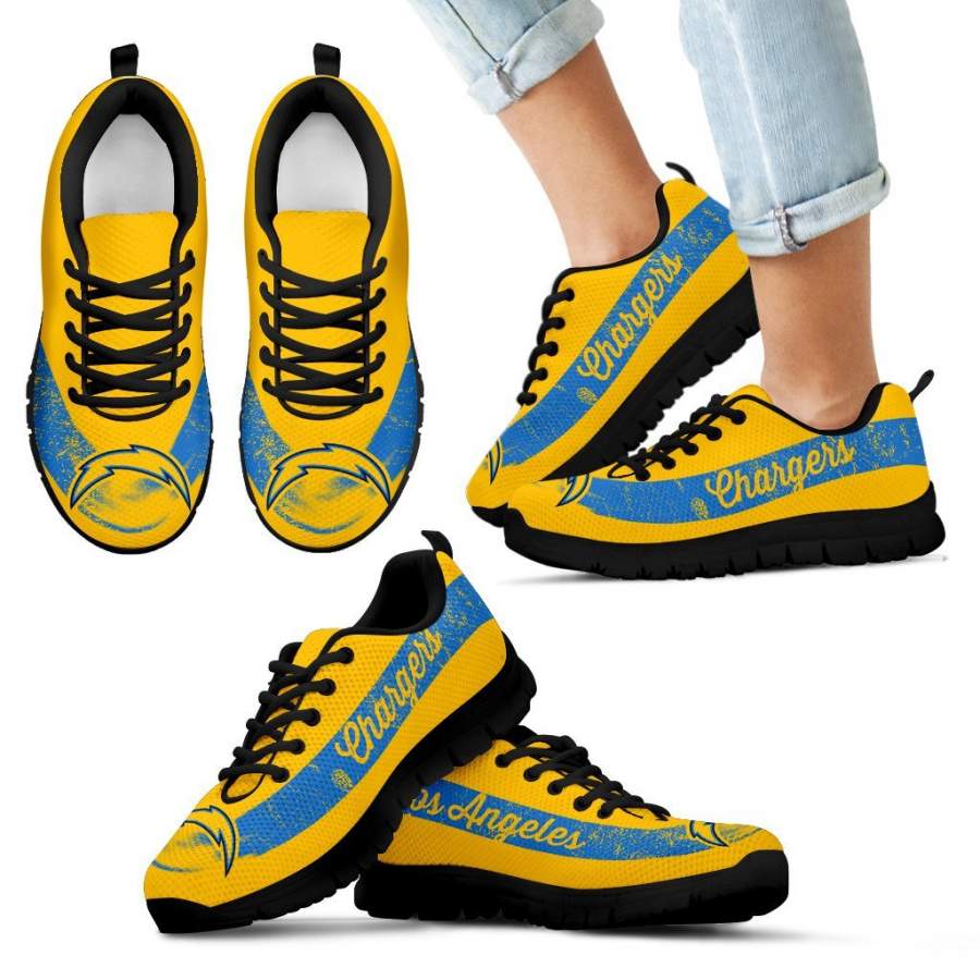 Cool Line Logo Los Angeles Chargers Sneakers