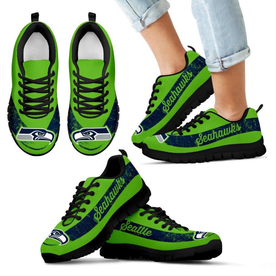 Cool Line Logo Seattle Seahawks Sneakers