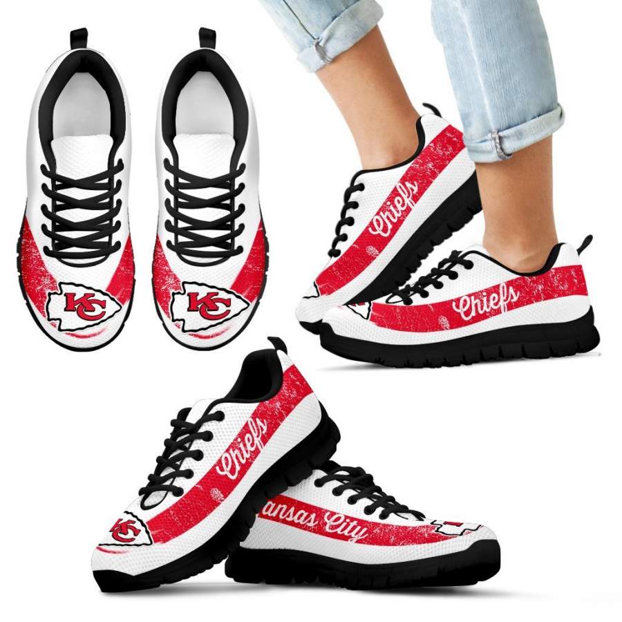 Cool Line Logo Kansas City Chiefs Sneakers