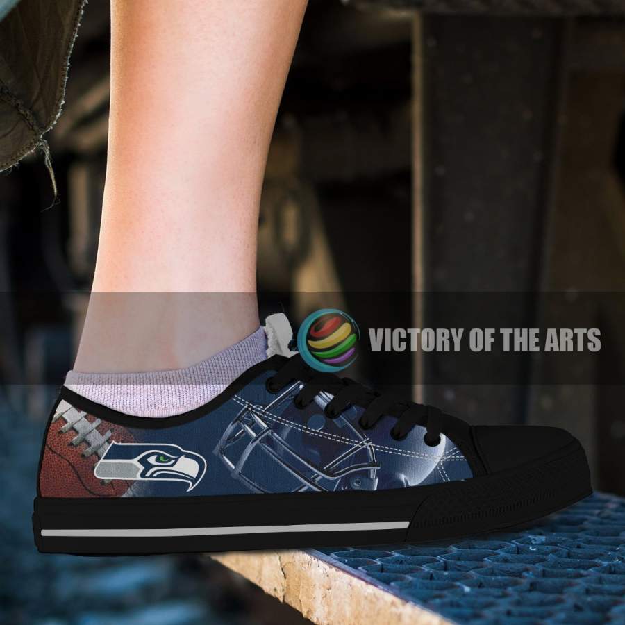 Artistic Pro Seattle Seahawks Low Top Shoes