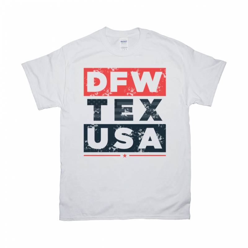 Dallas Fort Worth USA T Shirt