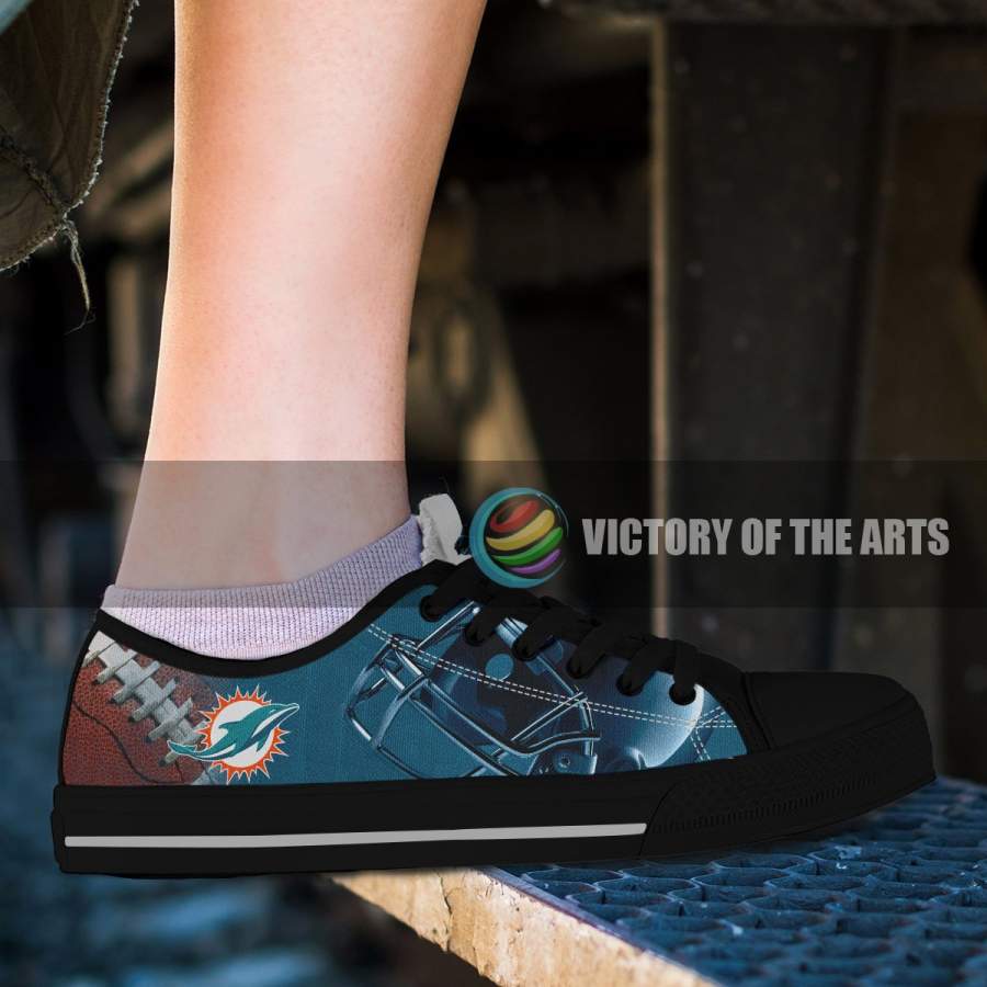 Artistic Pro Miami Dolphins Low Top Shoes