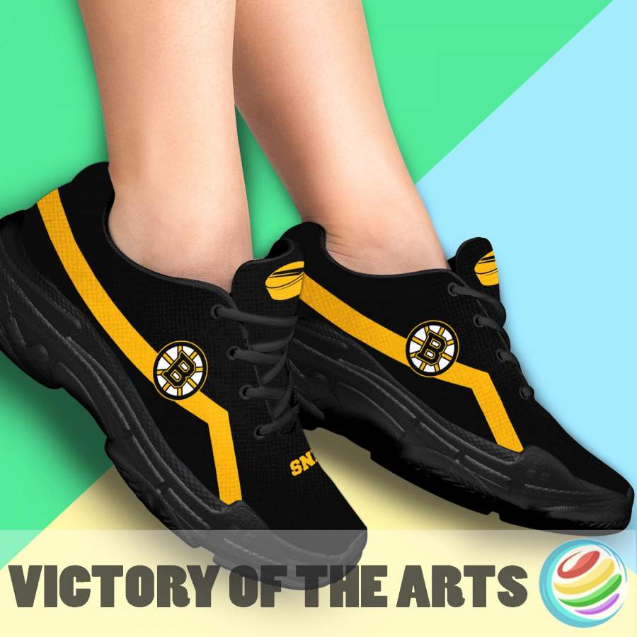 Edition Chunky Sneakers With Line Boston Bruins Shoes