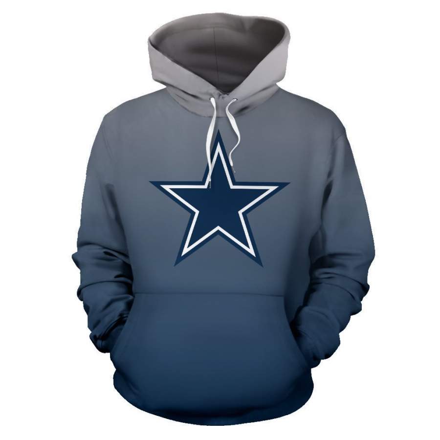 Dallas Cowboys Hoodie All Over Print