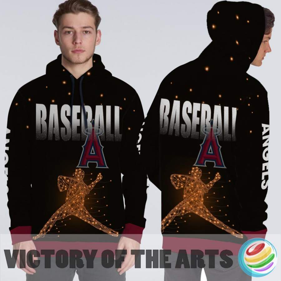 Fantastic Players In Match Los Angeles Angels Hoodie