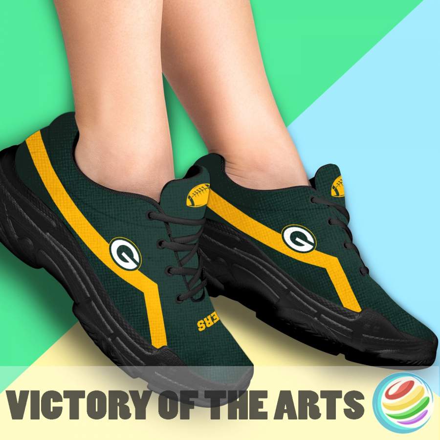 Edition Chunky Sneakers With Line Green Bay Packers Shoes