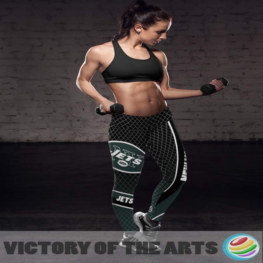 Artistic Fashion New York Jets Leggings