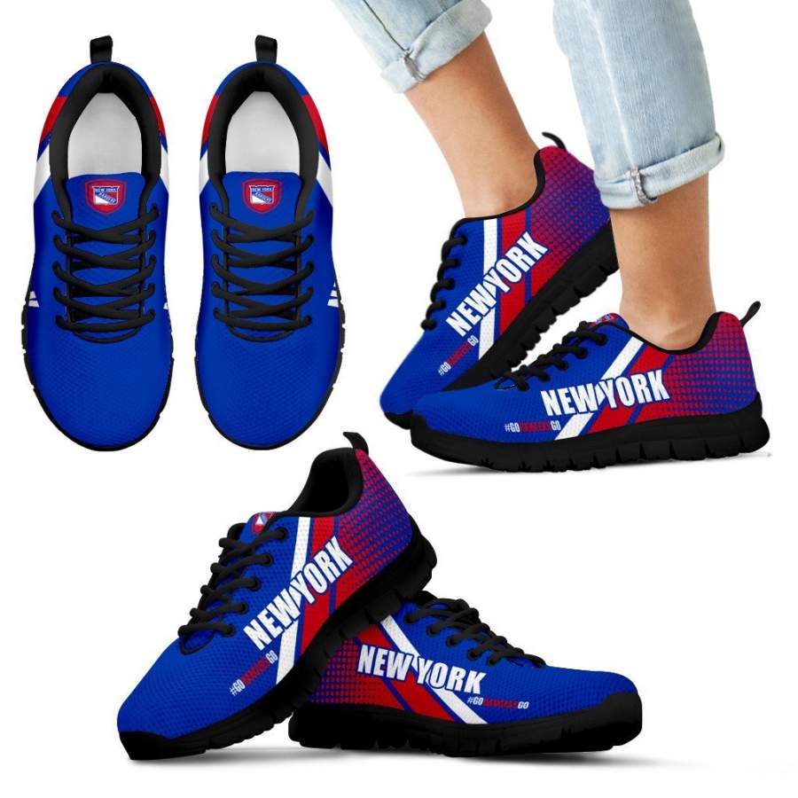 Go New York Rangers Go New York Rangers Sneakers