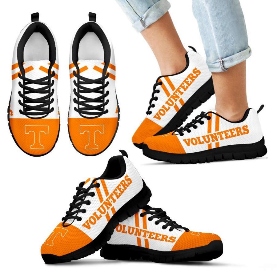 Line Stripe Logo Bottom Tennessee Volunteers Sneakers