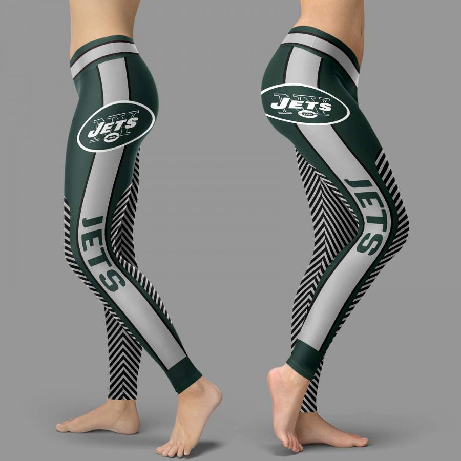 Fashion Gorgeous Fitting Fabulous New York Jets Leggings