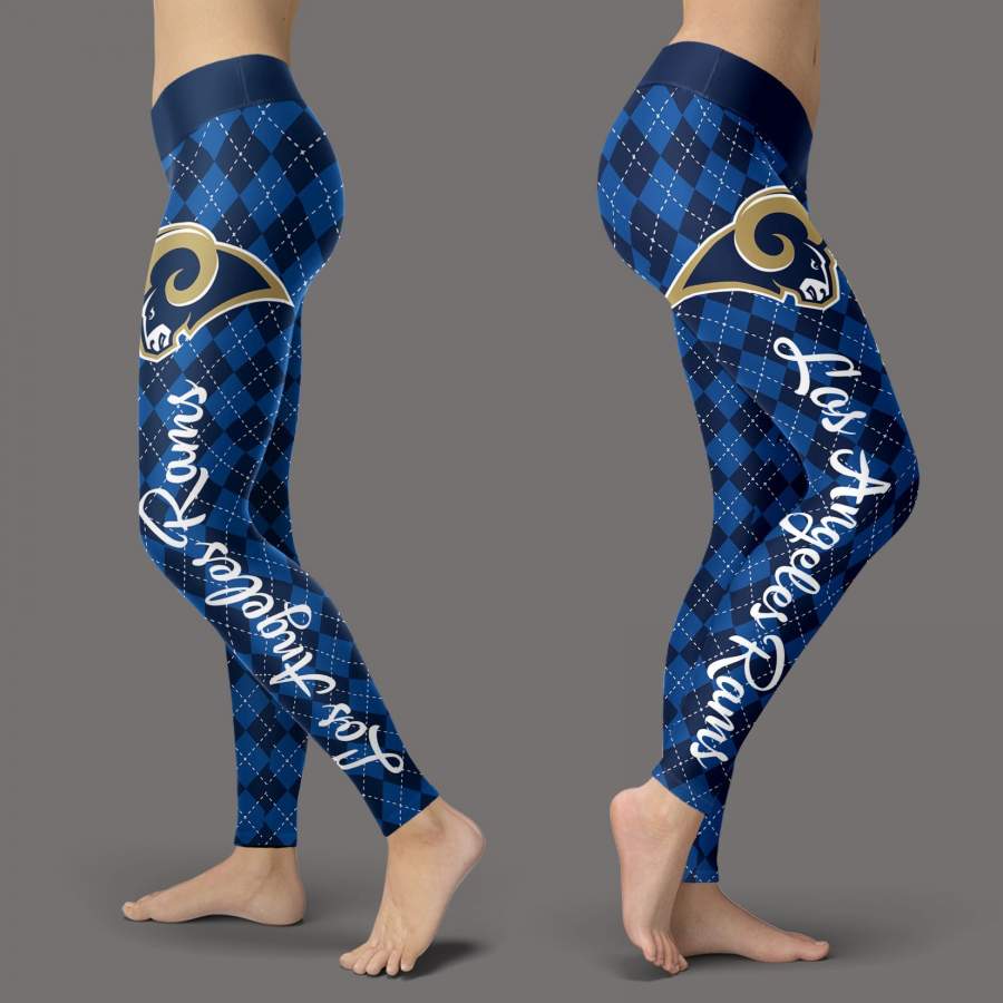 Cosy Seamless Border Wonderful Los Angeles Rams Leggings