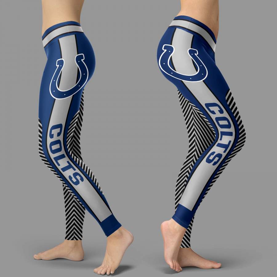 Fashion Gorgeous Fitting Fabulous Indianapolis Colts Leggings