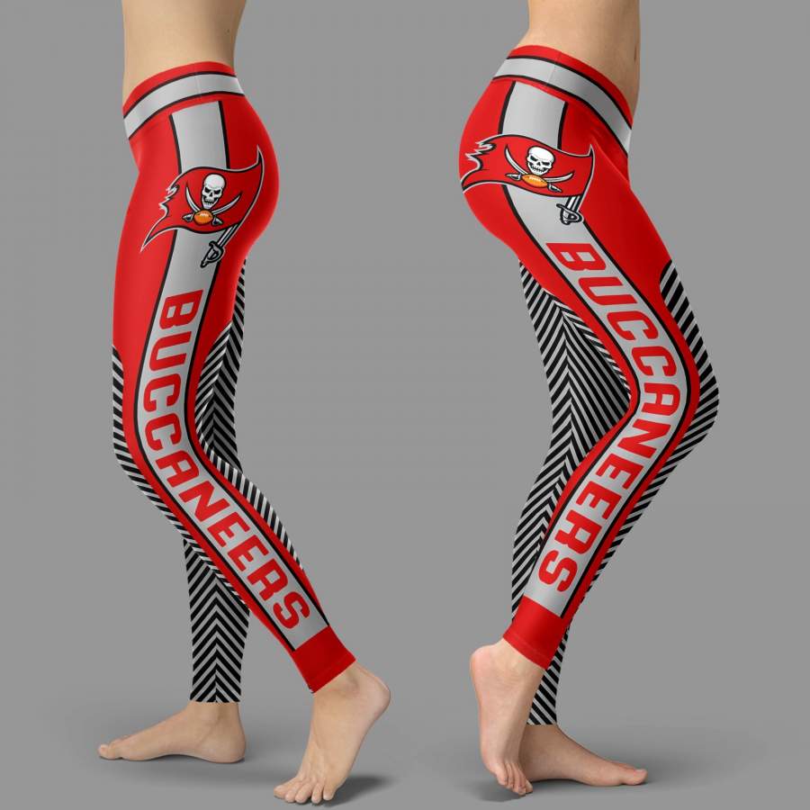 Fashion Gorgeous Fitting Fabulous Tampa Bay Buccaneers Leggings