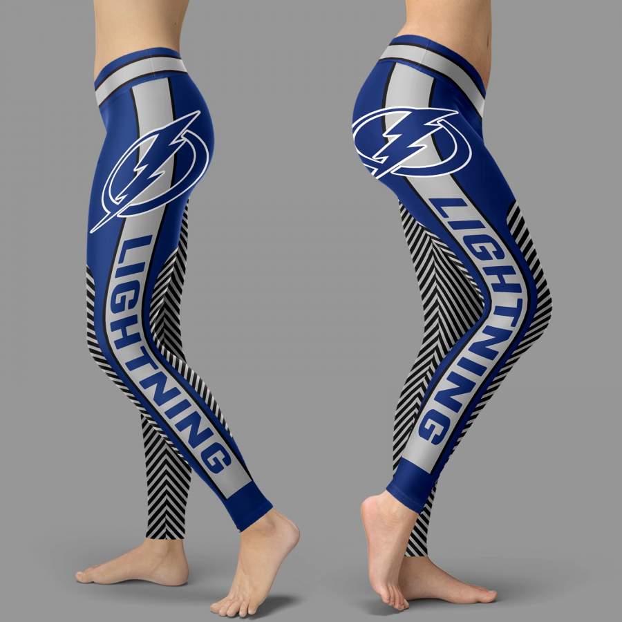 Fashion Gorgeous Fitting Fabulous Tampa Bay Lightning Leggings