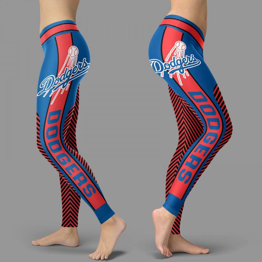 Fashion Gorgeous Fitting Fabulous Los Angeles Dodgers Leggings