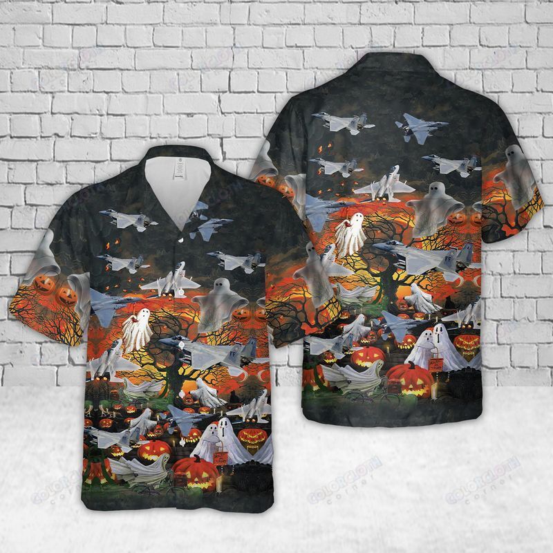 Ghost Halloween Hawaiian Shirt Ht290701