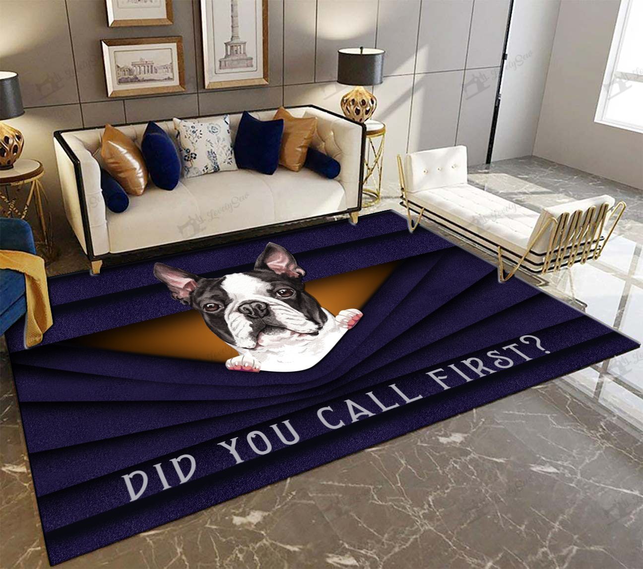 Boston Terrier Rug DUR22022105