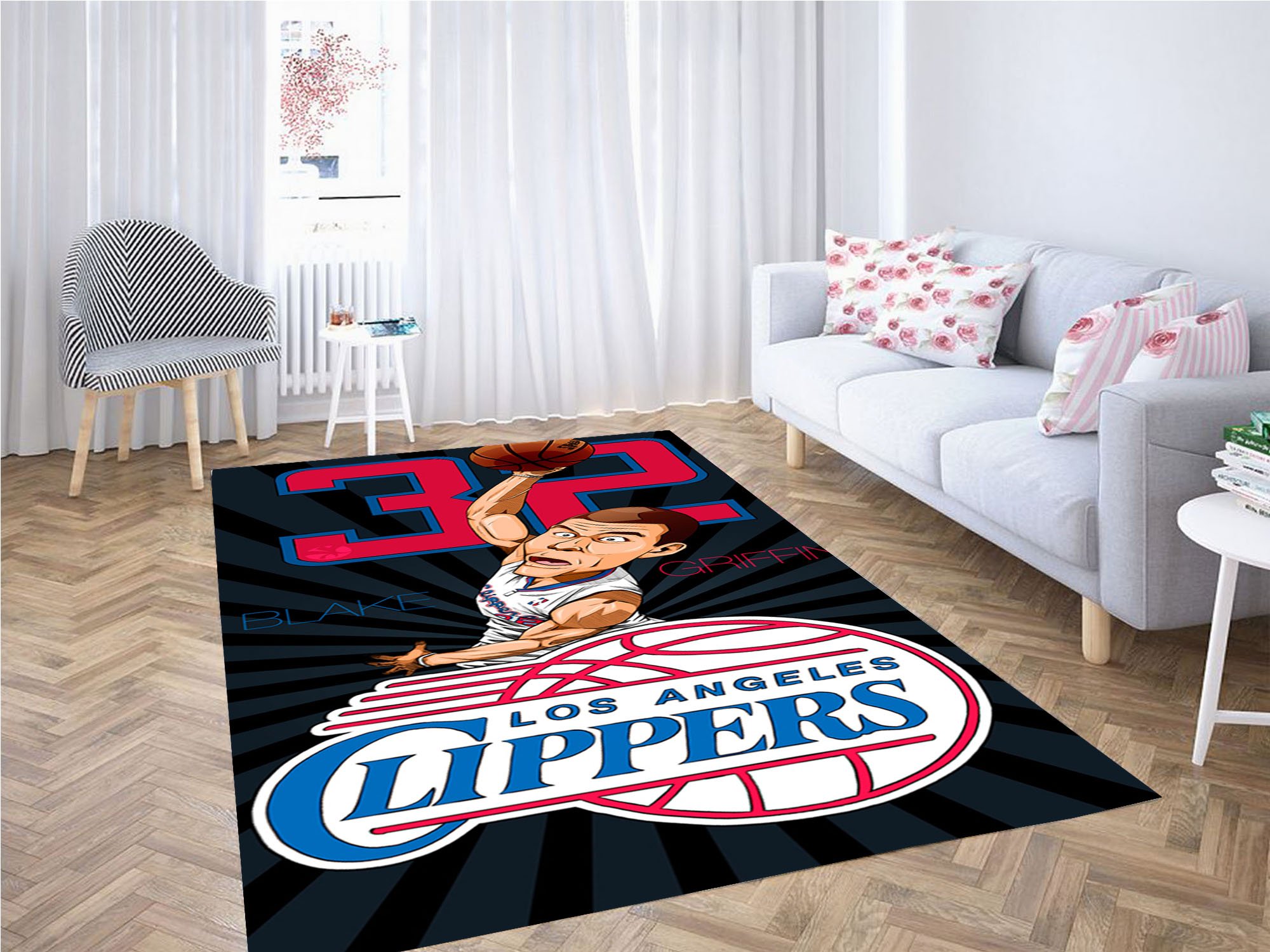 Los Angeles Clippers wallpaper carpet rugs