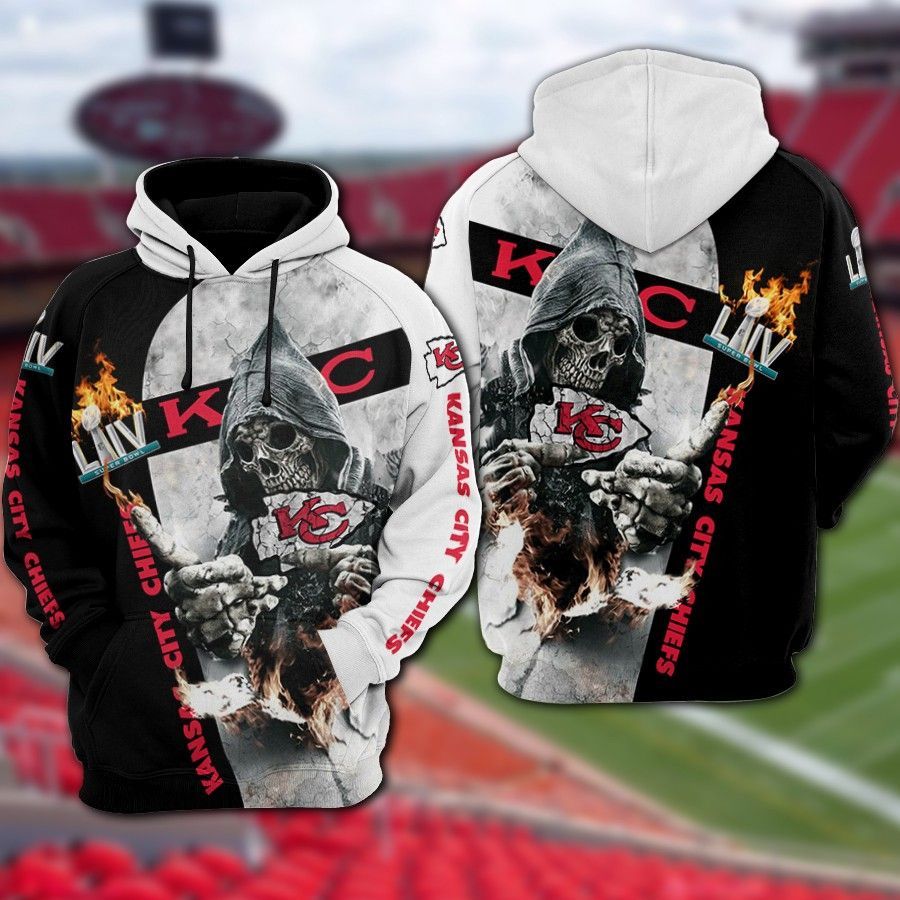 Kansas City Chiefs Football For Fans 3D Pullover Hoodie, Bomber Jacket, Sweatshirt, T-Shirt