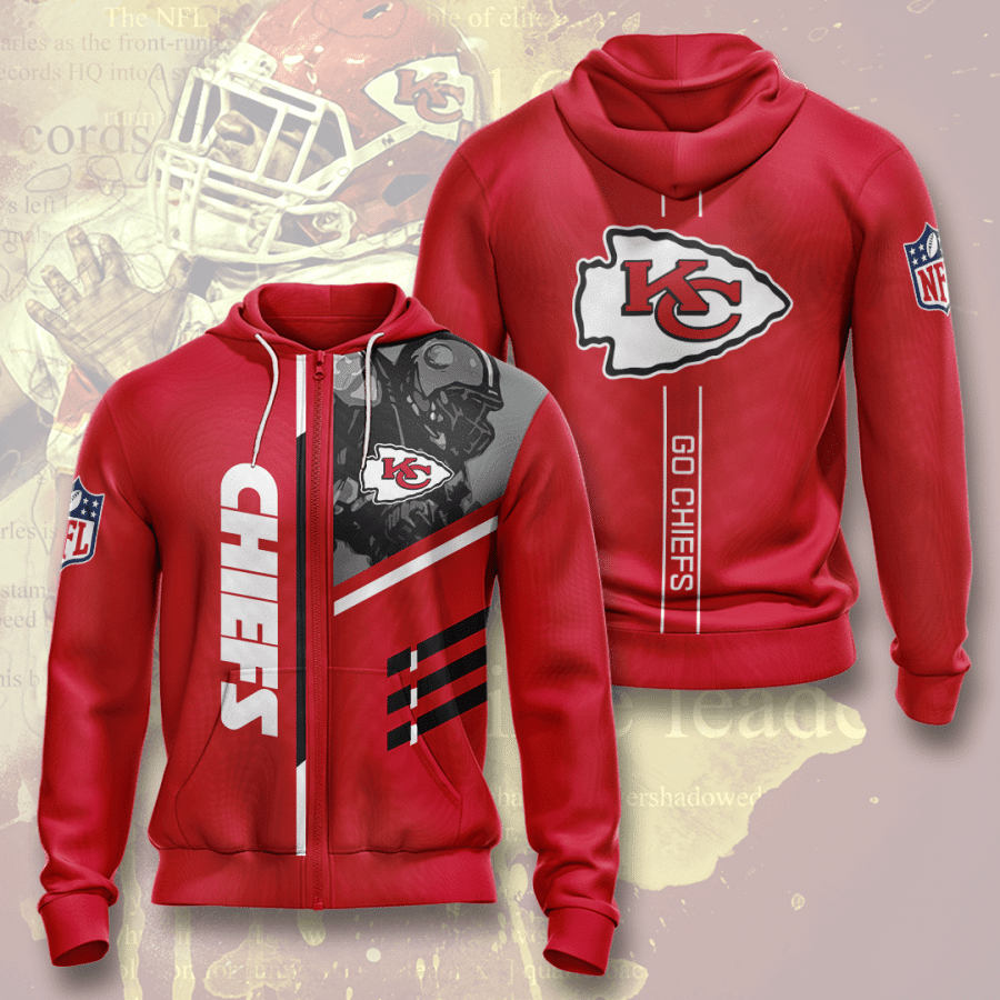 Kansas City Chiefs Kansas City Chiefs Go Chiefs 3D Pullover Hoodie, Bomber Jacket, Sweatshirt, T-Shirt