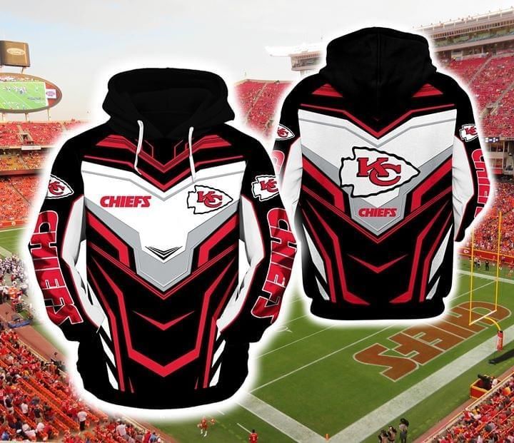 Kansas City Chiefs For Fan Unisex 3D Zip up Hoodie Jacket T-shirt