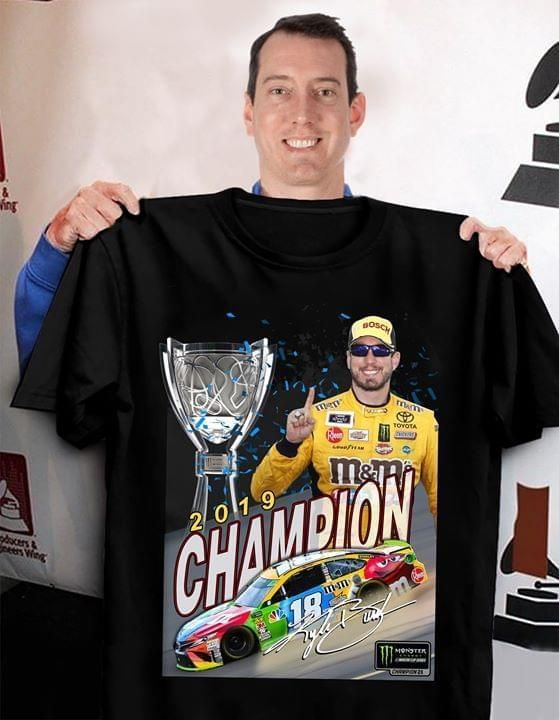 Kyle Busch 2019 Nascar Champions Fan Hoodie, T-shirt, Jacket, Sweater Sweatshirt 3D All Over print Hoodie, T-shirt, Sweater, Jacket