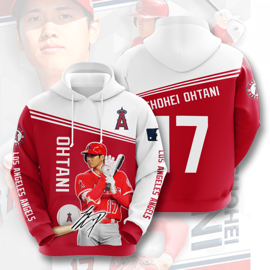 Los Angeles Dodgers Shohei Ohtani 3D Pullover Hoodie, Bomber Jacket, Sweatshirt, T-Shirt