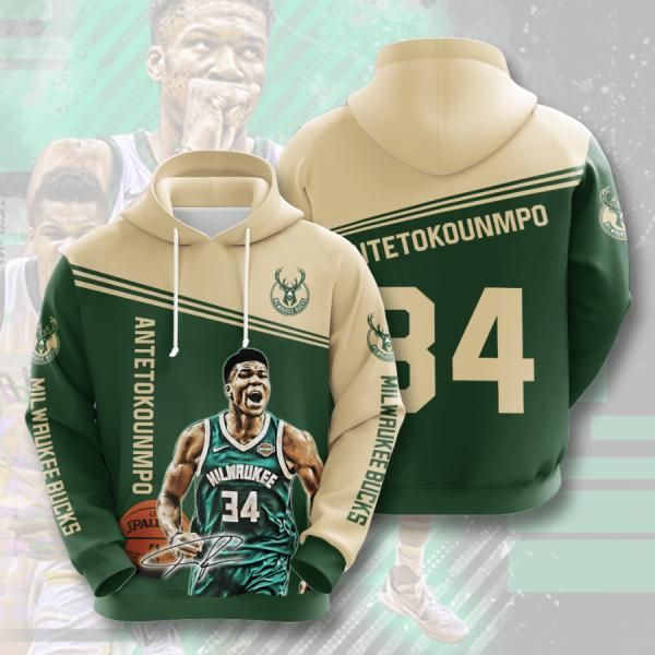 Milwaukee Bucks Fans 3D Zip Up Hoodie Unisex, Jacket, Sweatshirt, T-Shirt