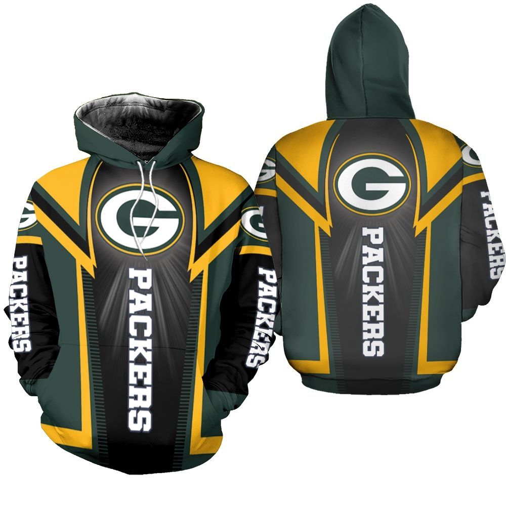 Green Bay Packers For Fans 3d Unisex Hoodie