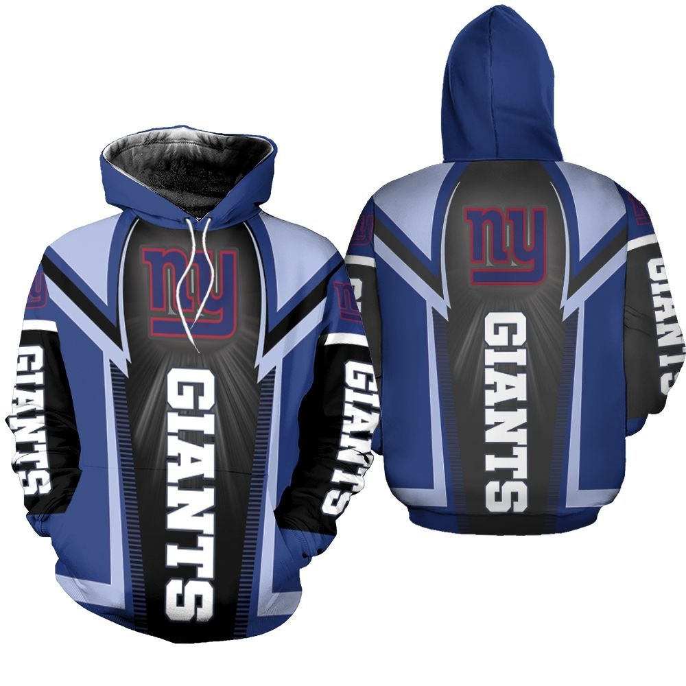 New York Giants For Fans 3d Unisex Hoodie