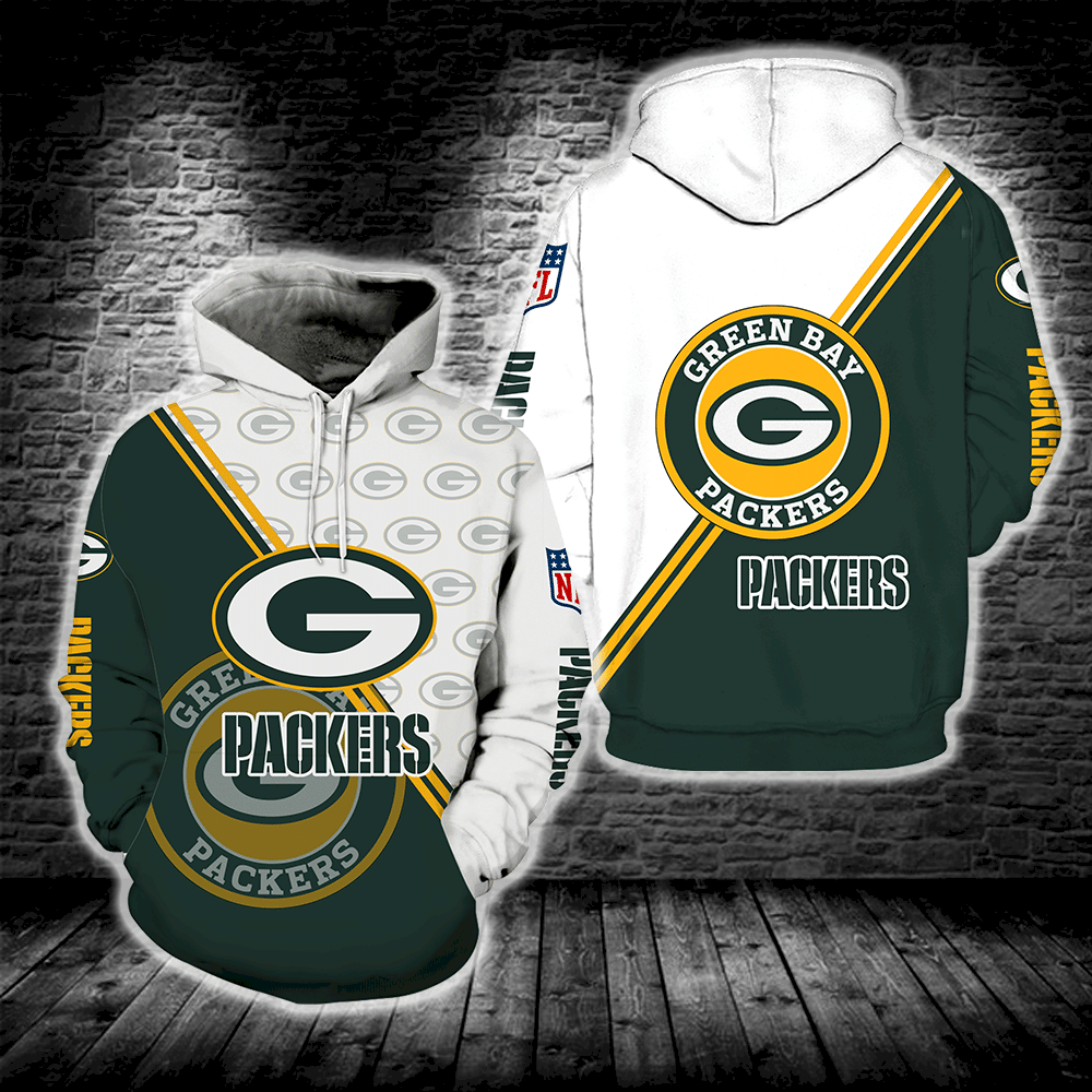 Green Bay Packers Full Print K3390 And For Men Women 3D Pullover Hoodie, Bomber Jacket, Sweatshirt, T-Shirt