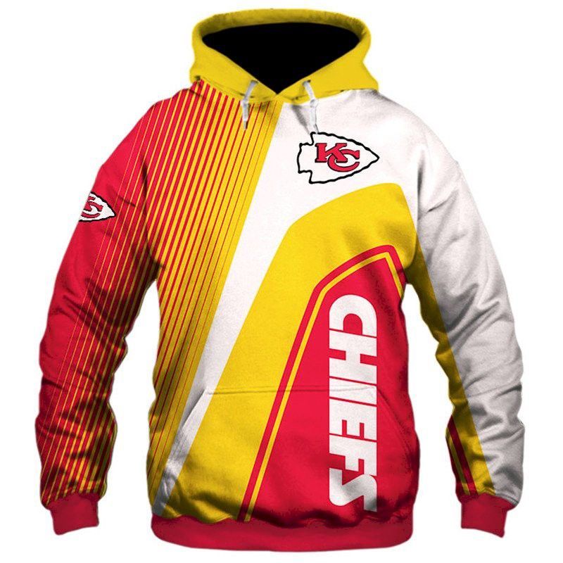 Kansas City Chiefs S1526 3D Pullover Hoodie, Bomber Jacket, Sweatshirt, T-Shirt