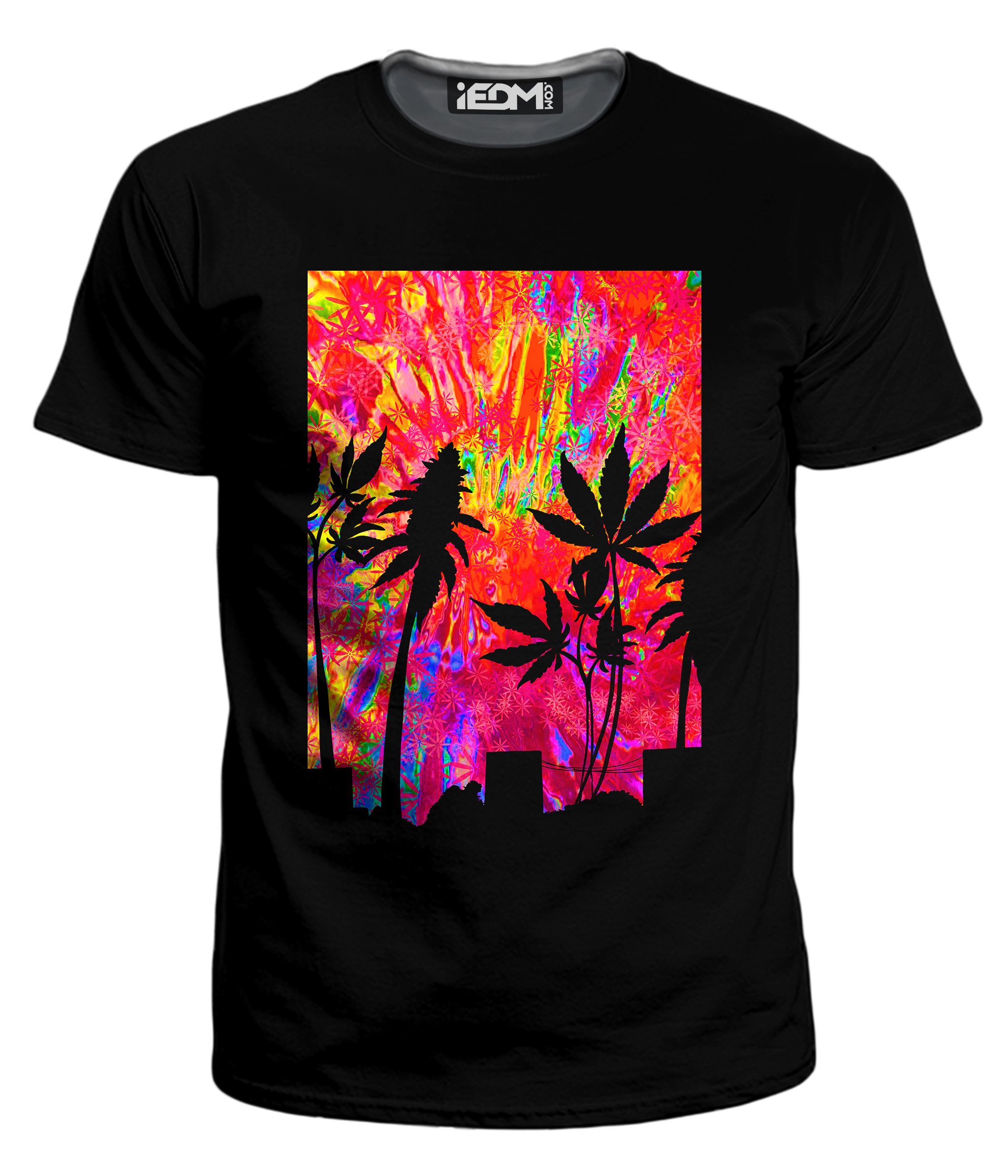 Miami Trees Men’S Graphic T-Shirt (Ready To Ship)