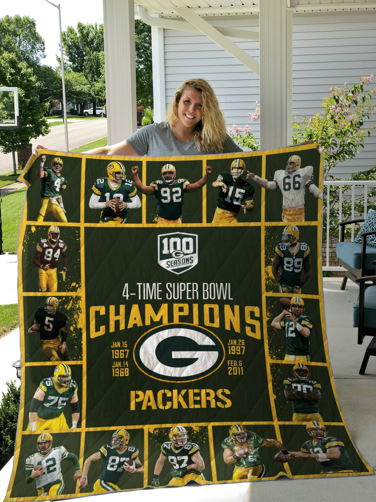 Green Bay Packers Quilt DHC1311131TD