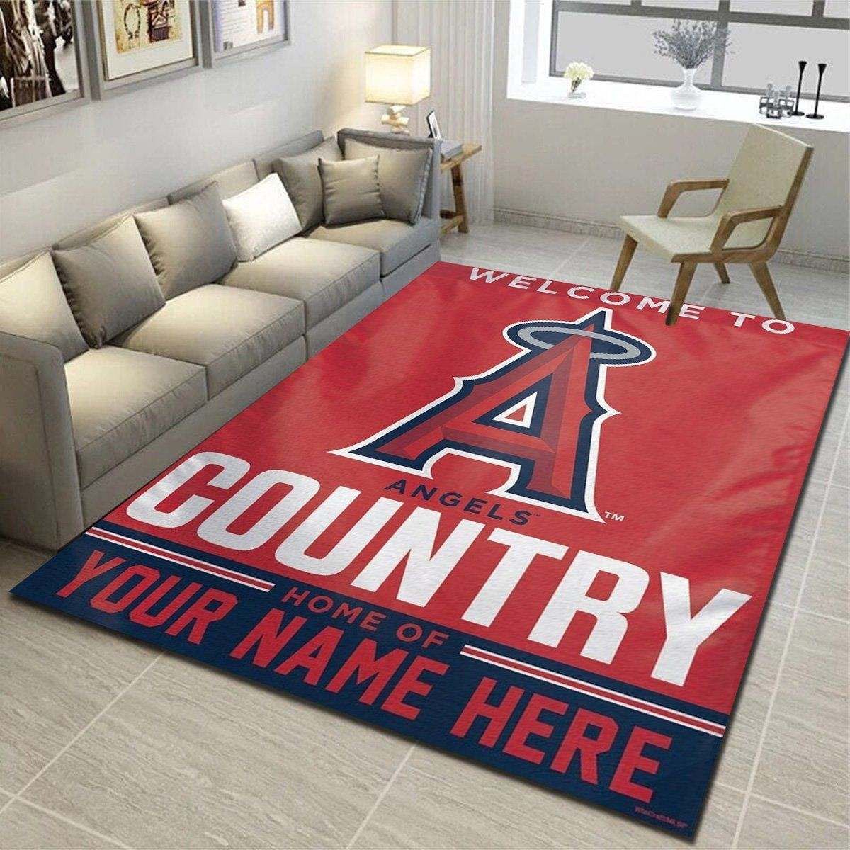 Los Angeles Dodgers 01 Personalized Rug, Team Living Room Carpet, Customized Floor Mat Home Decor