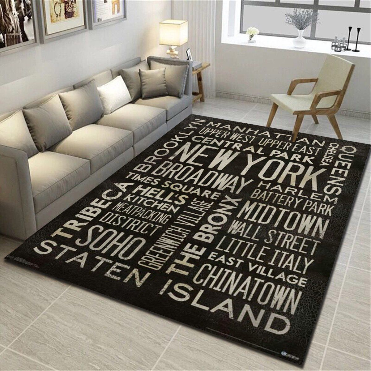 New York Type Rug, Living Room Carpet