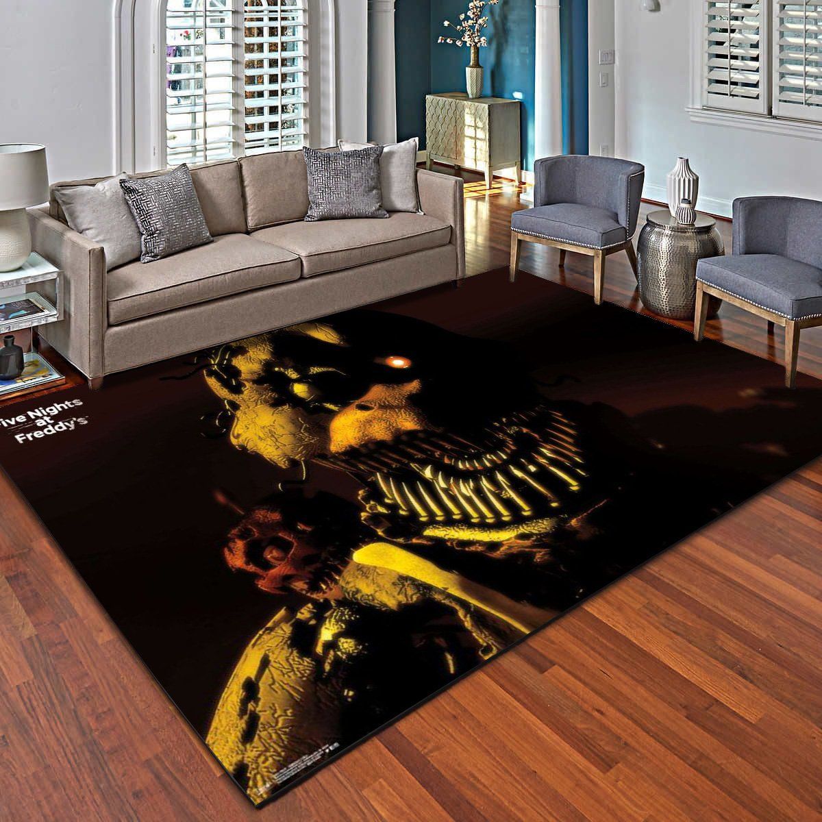 Five Nights At Freddy S Nightmare Chica Rugs, Living Room Carpet