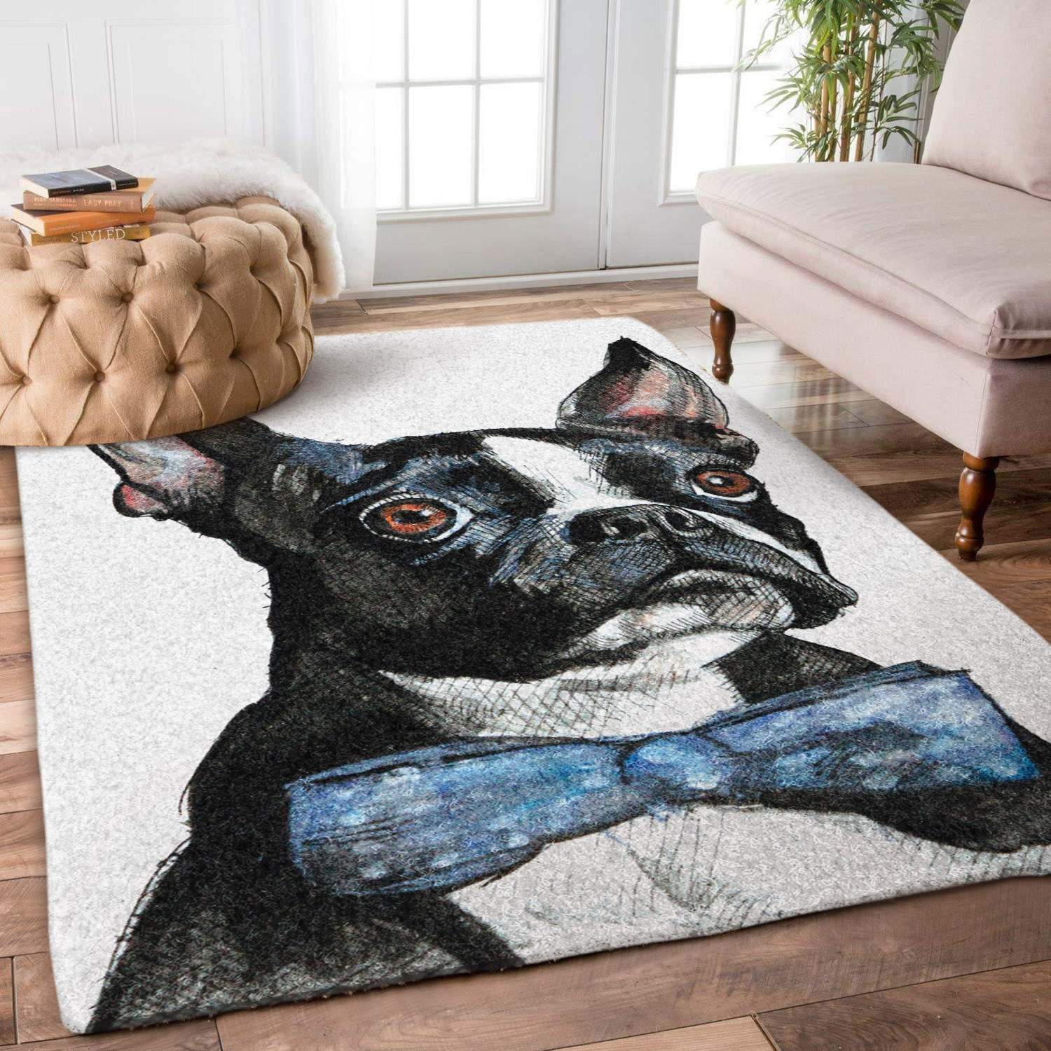 Boston Terrier Rug RCDD81F19401