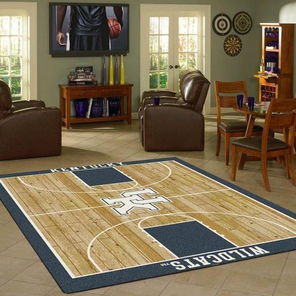 Kentucky Wildcats Rug Basketball Court OFD 28113