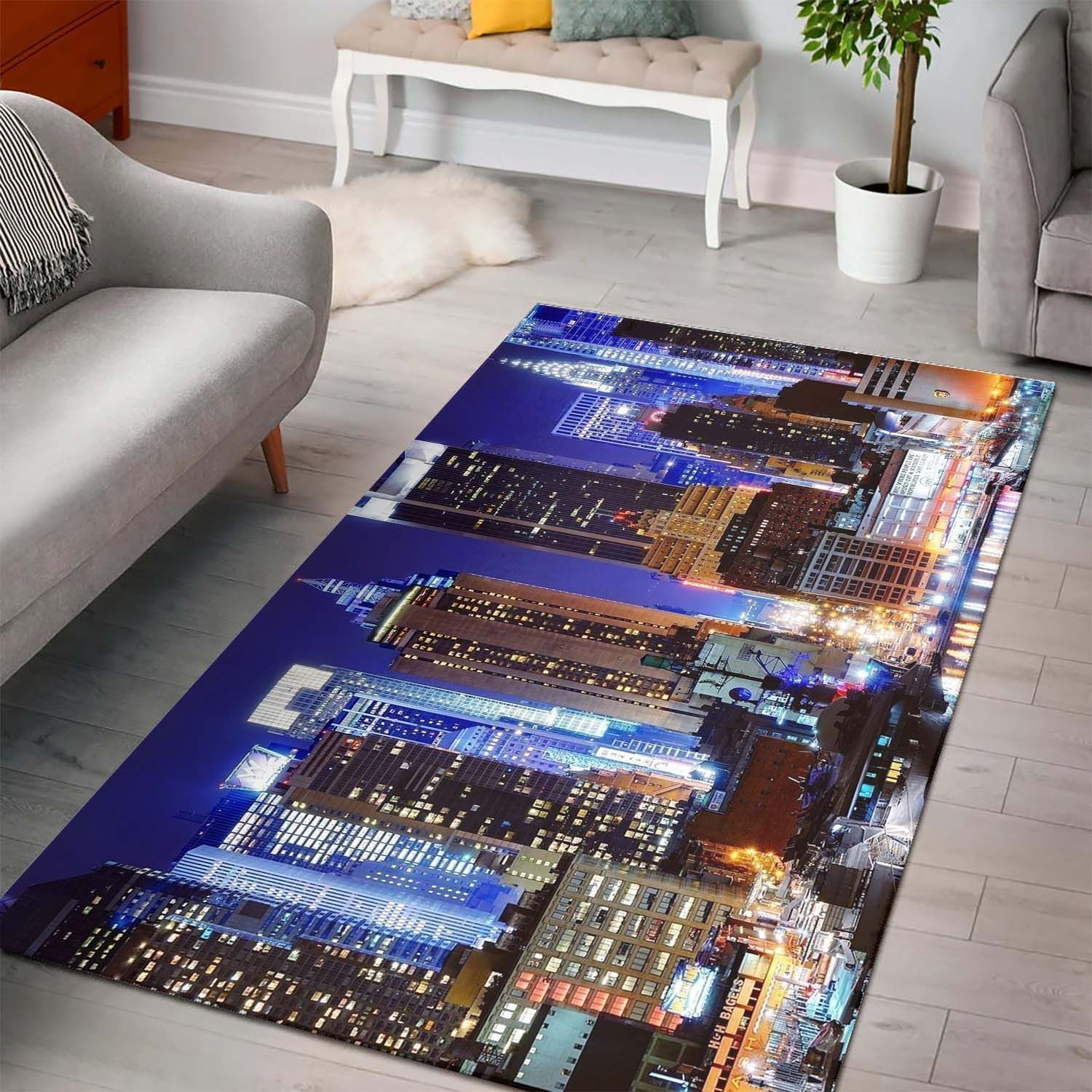 New York City Area Rug Skyscrapers OFD 2003141