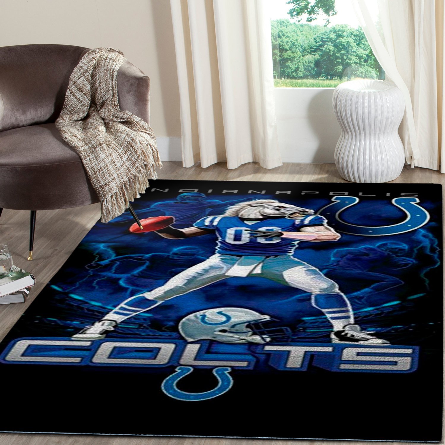 Indianapolis Colts 2190910 Carpet Living Room Rugs Collections