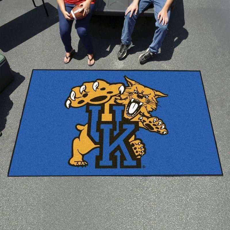 Kentucky Wildcats Area Rug Football Team Logo Carpet Living Room Rugs Floor Decor 19120614