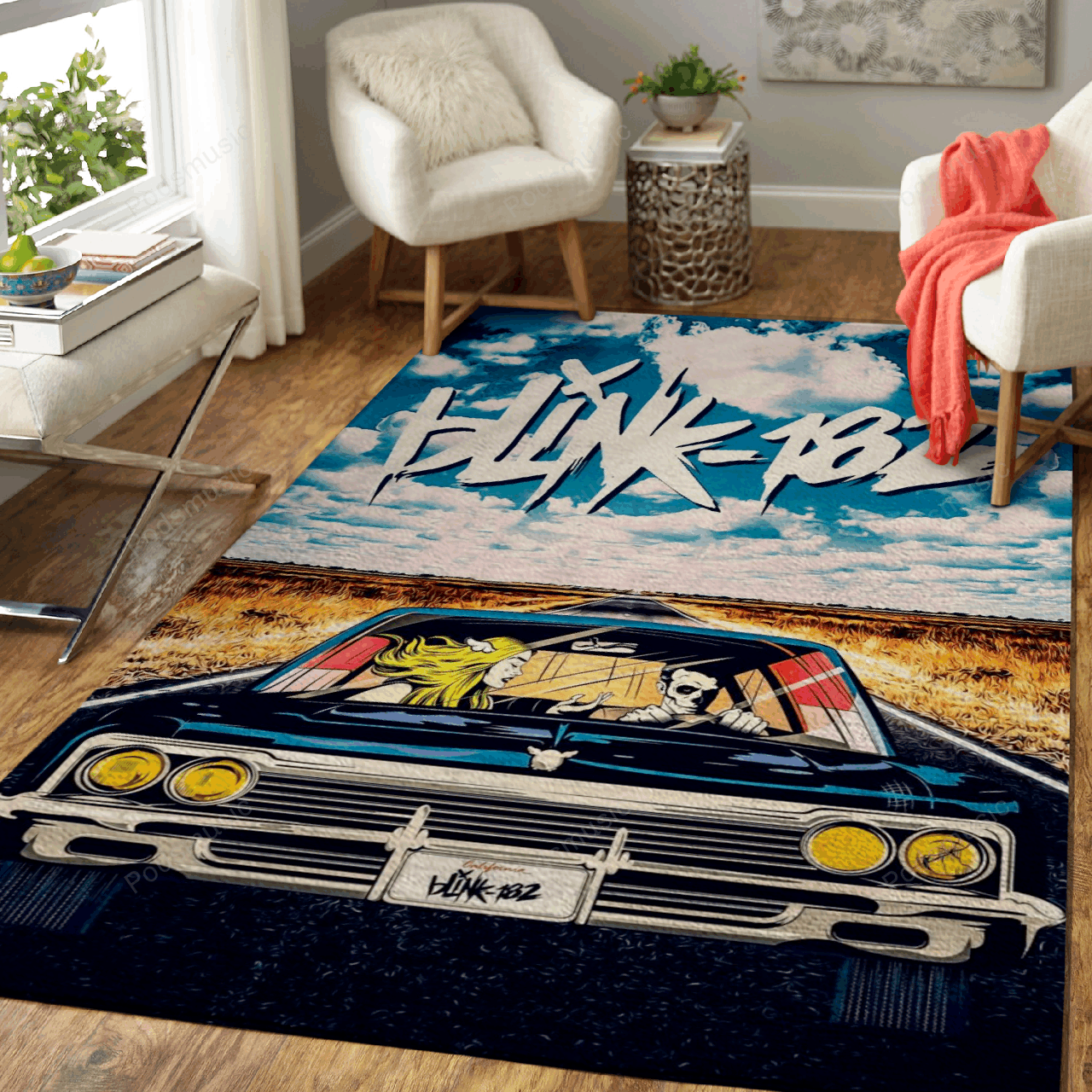 BLINK 182 – Music Artworks Art For Fans Area Rug Living Room Carpet Floor Decor