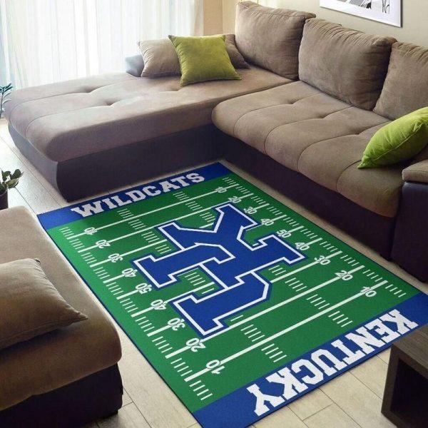 Kentucky Wildcats Home Field Home Decor Rectangle Area Rug