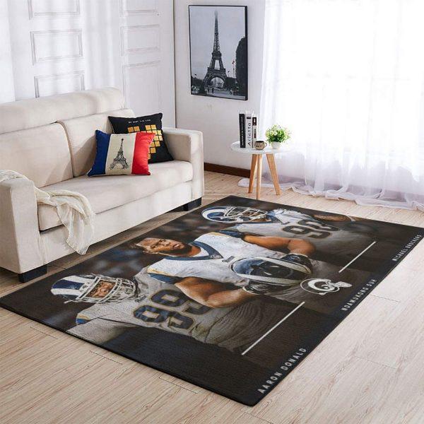 Los Angeles Rams Donald Sul Brockers Home Decor Rectangle Area Rug