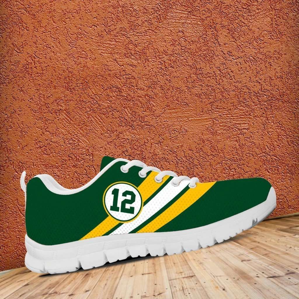 Football Fans 12 Green Bay Fan Running Shoes Sport Sneakers