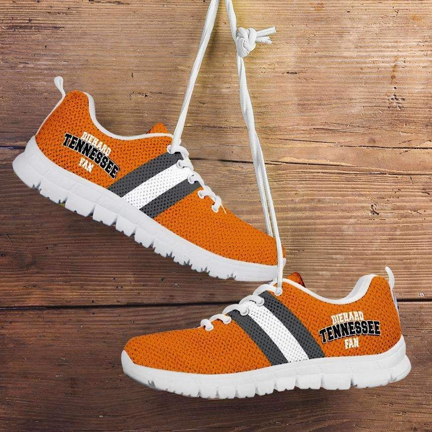 Diehard Tennessee Fan Mesh Fabric Running Shoes Sport Sneakers